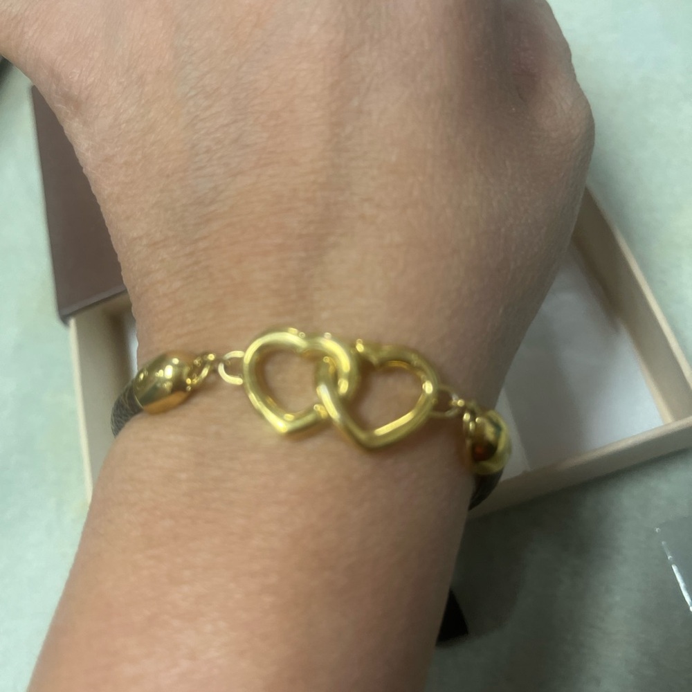 LV Heart Bracelet